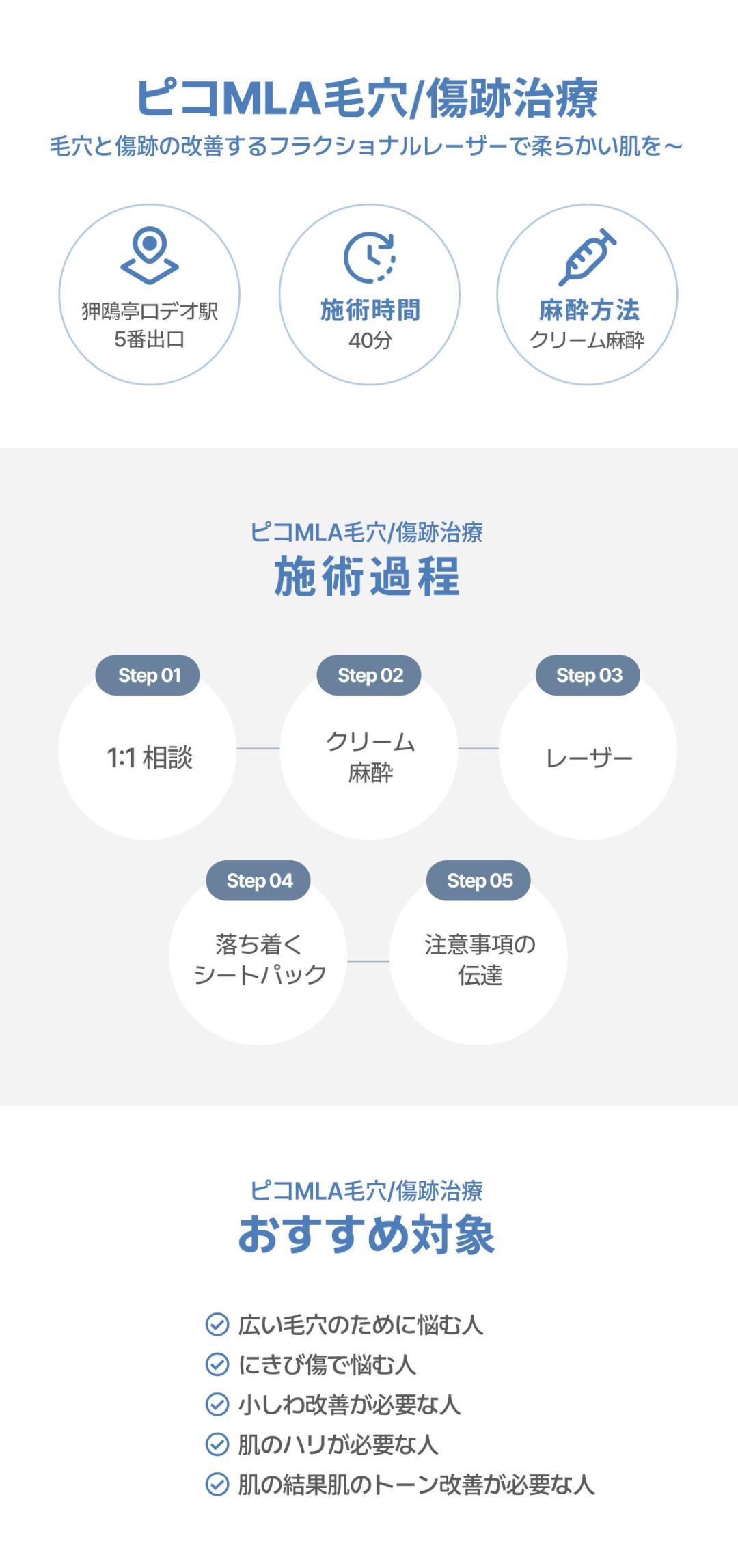 ピコpico  MLA フラクセル