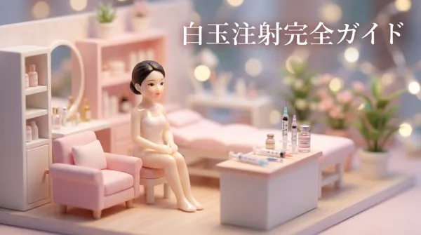 白玉注射完全ガイド｜グルタチオンの美白効果・回数・副作用を徹底解説