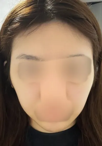 今の輪郭、気に入っています(笑)